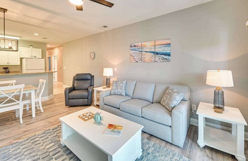 Carolina Forest Condo | Spacious 2BR Villa w/Pool + Golf Views | Sleeps 10