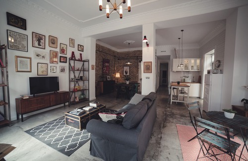 Diputacion de Cartagena Casco Apartment | Spacious 3-bedroom apartment with WiFi, AC in the center of Cartagena