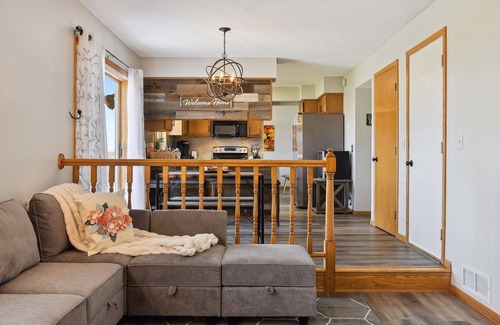 Maple Grove House | Spacious 4 BR with King Suite, 3 BA, 3 stall Garage, Game Rm, Prime Location