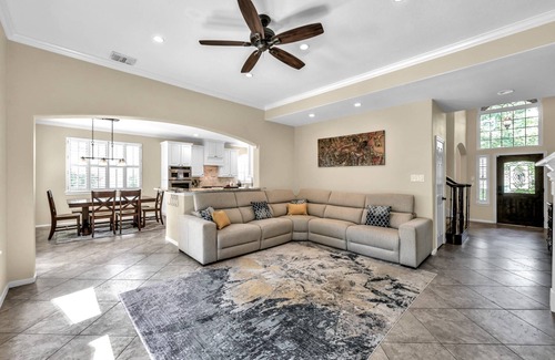 Alden Bridge House | Spacious 5-Bed Home with Private Pool, Hot Tub, Game Room & Outdoor Oasis in a Prime Location!