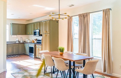 Cypress House | Spacious 5-bedroom house in charming Cypress - Hot Tub - Game Tables - Office