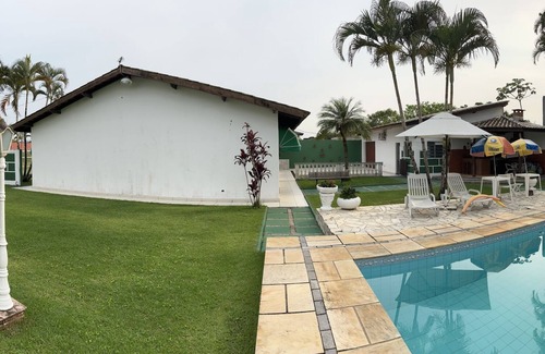 Cananeia House | Spacious and cozy residence in the resort of Cananéia/pool and large garden