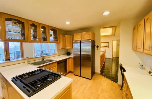 Bayfield House | Spacious and Private Cabin with Lake Superior and Madeline Island Views & Sauna