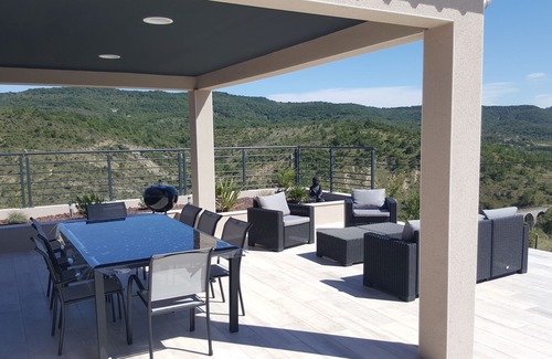 Balazuc Villa | Spacious cottage with stunning views