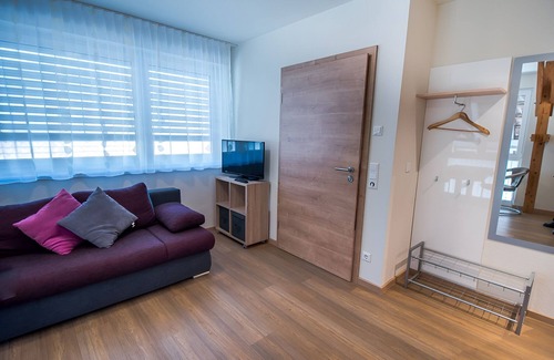 Immenstaad am Bodensee Apartment | Spacious 2-room apartment directly on the lake with private lake access and lake property