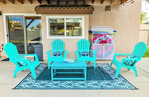 Patton House | SPACIOUS FAMILY POOL HOME/4BR/KING BED Suite/Arcade Games/Billiard Table/Slp12