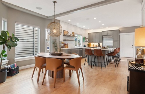 Georgetown House | Spacious Family Retreat Media Room & Patio
