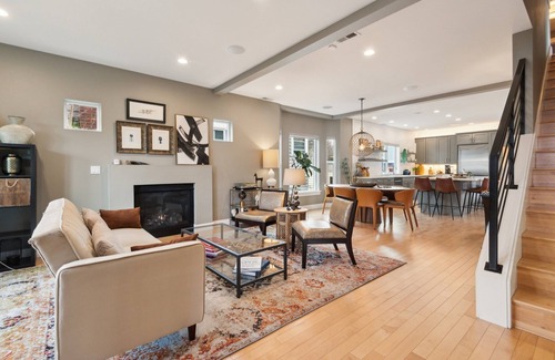 Georgetown House | Spacious Family Retreat Media Room & Patio