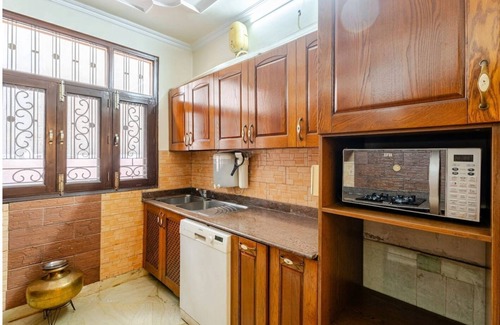 Sector 15 House | Spacious Fully Furnished Serviced Bungalow In Gurgaon With a Lawn