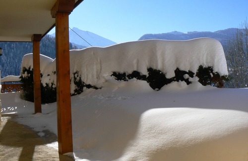 Saint-Jean-de-Sixt Apartment | Spacious furnished apartment overlooking the Aravis range, sunny, quiet, 76 m2