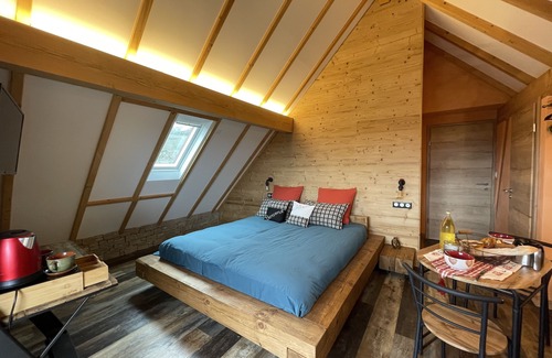 Dambach-la-Ville House | Spacious guest room, balcony, Fiber TV