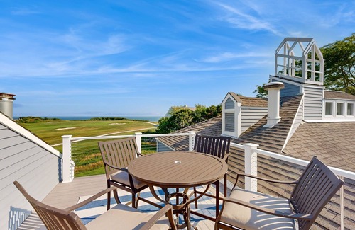 Mashpee House | Spacious home on golf course with 4 outdoor spaces overlooking the Sound