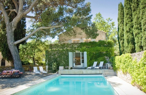 Roquebrun Villa | Spacious home with large swimming pool in heart of historic village