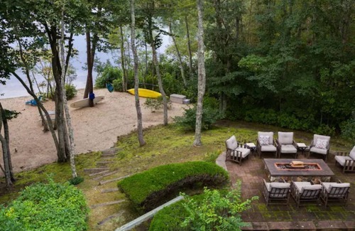 Brewster House | Spacious home with private pond beach, steps from the rail trail