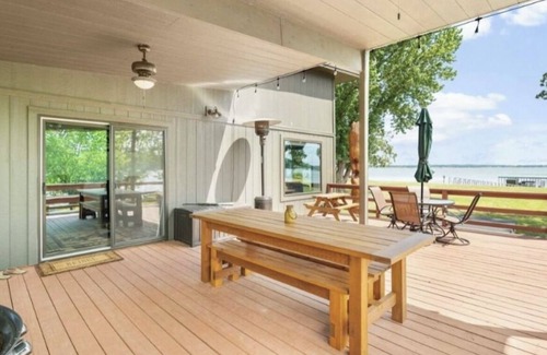 Wyandotte House | Spacious Lakefront Home w/hot tub, dock, & private ramp