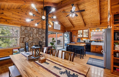 Running Springs Cabin | Spacious, Modern Mountain Cabin with Hot Tub