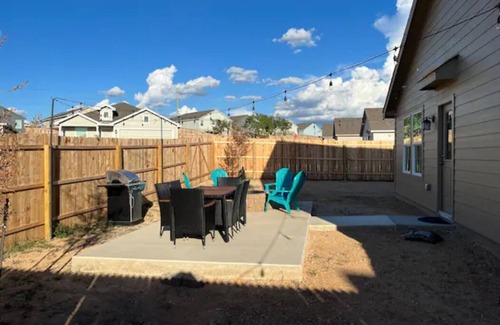 Southside House | Spacious, NEW Home with Gorgeous Edison Patio