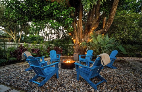 Lake Clarke Shores House | Spacious Palm Beach Paradise with Heated Pool and Backyard Games
