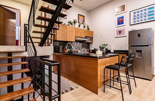 Roma Sur House | Spacious Retreat Roma Sur, Private Rooftop Terrace, BBQ, AC & Gym