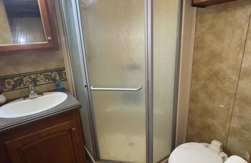 Holly Beach House | Spacious RV with AC in charming Holly Beach