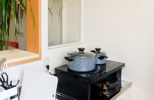 Yamagata Apartment | Spacious studio apartment in the city center Maximum 6 people 1 Qsize bed 4 sofa beds/Yamagata Yamagata