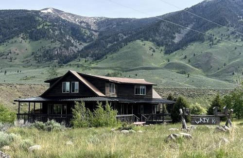 Cameron House | Spacious Vacation Home with Madison River Frontage near Yellowstone in Ennis, Montana