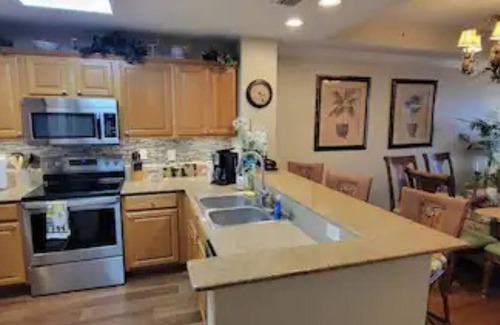 Florida Central Atlantic Coast Condo | Spectacular Lakefront Condo at Disney's Doorstep - just 1 mi. to Disney Springs!