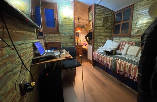La Serena Cabin | Spectacular train car with individual yard.