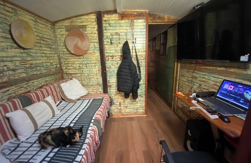 La Serena Cabin | Spectacular train car with individual yard.