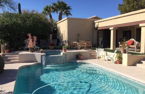 Fountain Hills House | Spectacular views: Private master suite in Fountain Hills