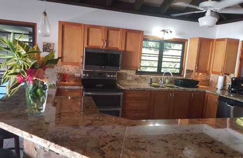Spanish Town Villa | Spectacular views, Mahoe Bay, amazing snorkeling, private tennis/pickleball