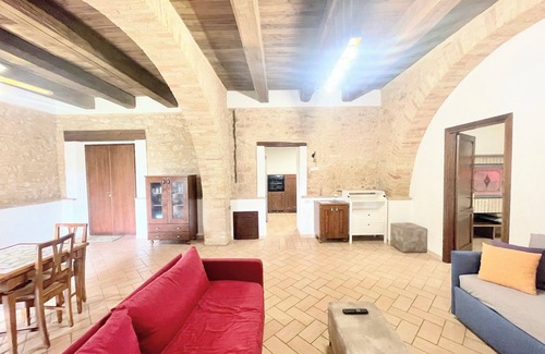 Limiti Villa | Spello By The Pool - slps 16 - child activity park, meditation park, BBQ + pool