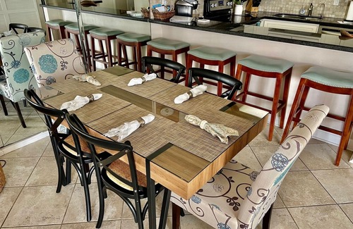 South Padre Island Condo | SPI Ocean View Condo Next to Beach Park @ Isla Blanca/Schlitterbahn Water Park