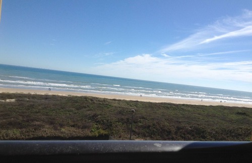 South Padre Island Condo | SPI Ocean View Condo Next to Beach Park @ Isla Blanca/Schlitterbahn Water Park