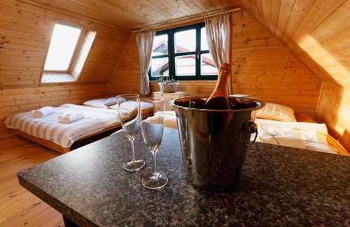Cerna V Posumavi House | Srubové apartmány Rak