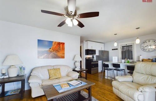 Munising Apartment | SSVR3-Cute 2nd Floor Apartment in Munising with a Balcony and Grill