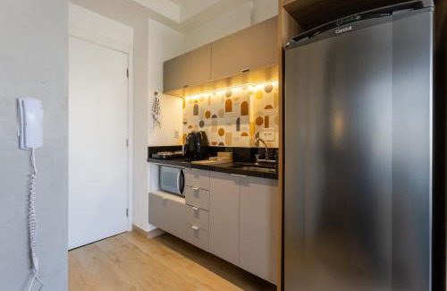 Santo Amaro Apartment | Stúdio Moderno | Gym | Piscina Rooftop | Market