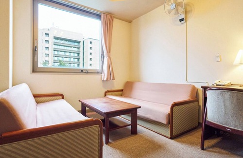 Ote Hotel | Standardroom without meals Deluxe twin on the Fukui castle ruins side/Fukui Fukui