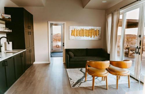 Study Butte-Terlingua House | Stardust Big Bend Luxury A-Frame#10 with a fab view