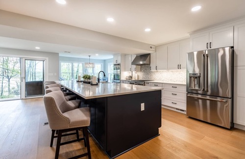 Crownsville House | Stay at Luxury Waterfront Home on Deep Water with Private Pier and Gourmet Kitchen Mins to Annapolis