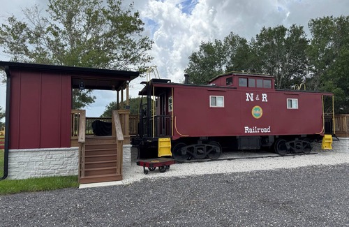 Kenansville Apartment | Stay in a caboose on the old Florida east coast line on a working cattle ranch!