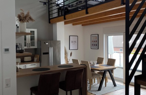 Region Hannover District Apartment | Staylight Loft | Parking lot | XXL Terrace | Coffee