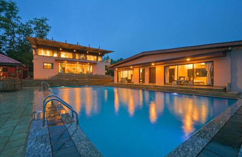 Lonavala Villa | StayVista's Lake Mansion - Lakeside Villa with Mountain View, Large Pool & Sprawling Lawn