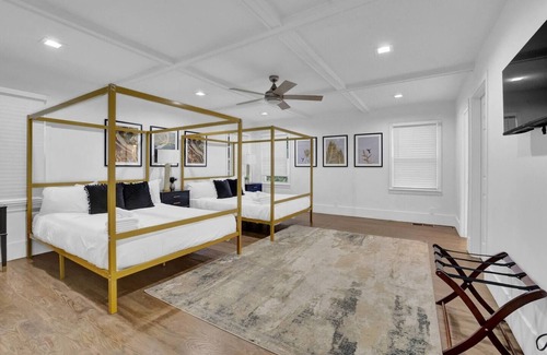 North Druid Hills House | Step into a world of spacious elegance as you enter this carefully curated home
