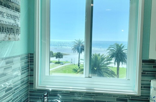 Siesta Key Condo | Steps away from the #1 beach! Spectacular views on the GIANT balcony!