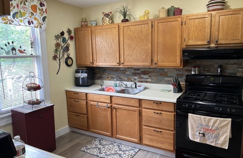 Walden House | Steps from restaurants and the historic Stockman’s Bar and Grill.