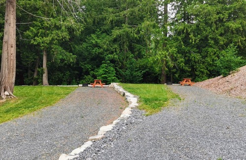 Powell River RV Rental | Steps from the Beach Off-grid Campsite - Site 2