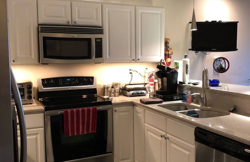 Bluff City Condo | Steps right across from Bristol Motor Speedway!