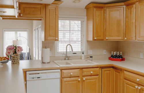 Grand Beach Cottage | Steps to Beach Heated Pool Fire Pit Spacious Yard & Playground Nearby