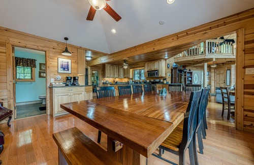 Sautee Nacoochee Cabin | Sterling Lodge - Luxury Mountain View Cabin w/Game Room, Hot Tub, and More